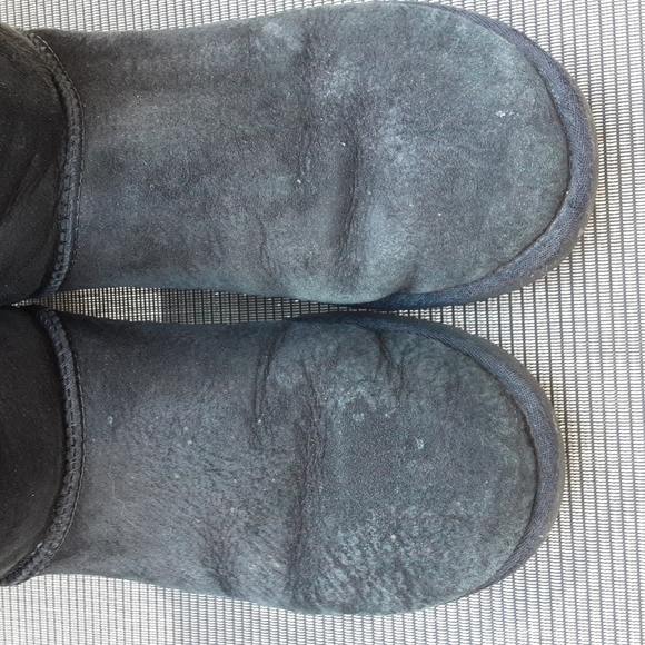 UGG ladies black boots size 9 - Picture 4 of 10